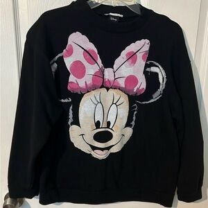 Zara Disney Minnie Mouse Balloon Sweatshirt